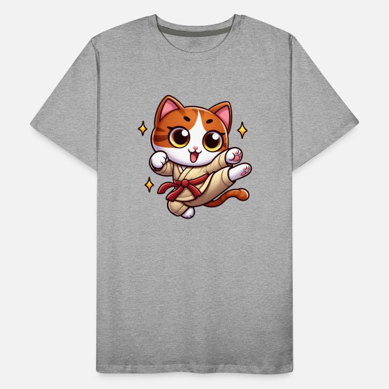 Tiny Kitten with Red Belt and Stars