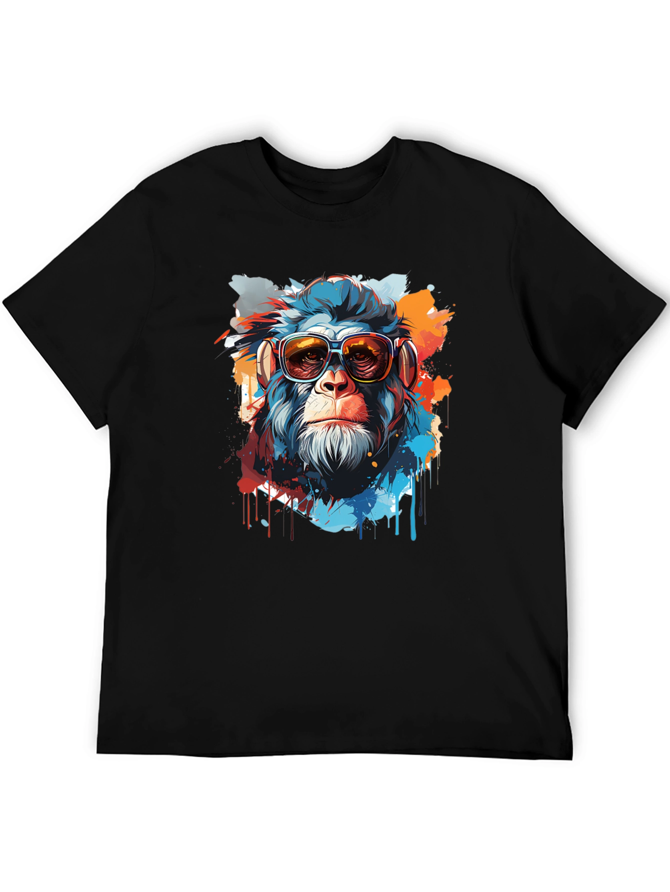 Cool Monkey Graphic Tee - Unique Design T-Shirt