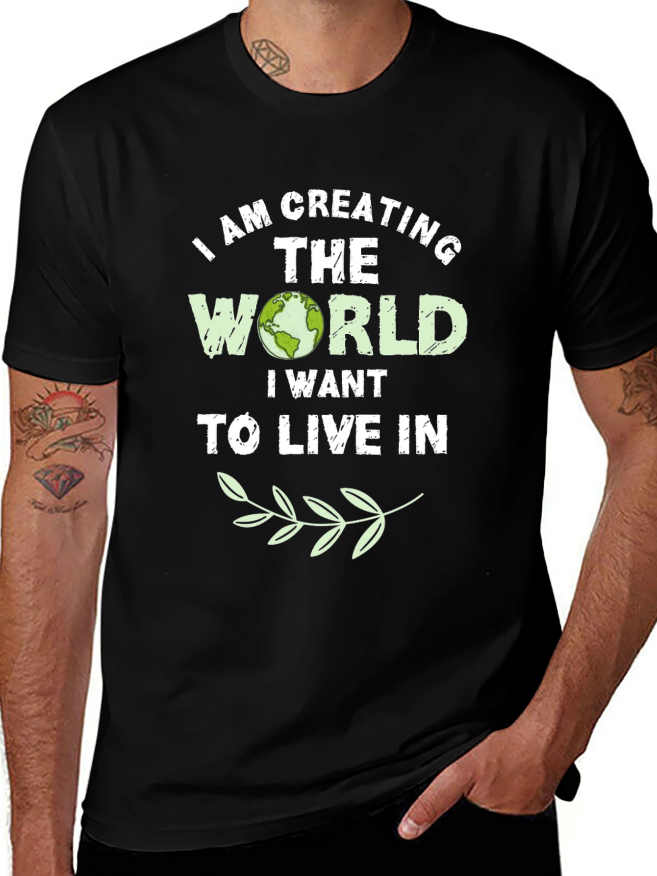 Creating The World T-Shirt Earth Day Tee