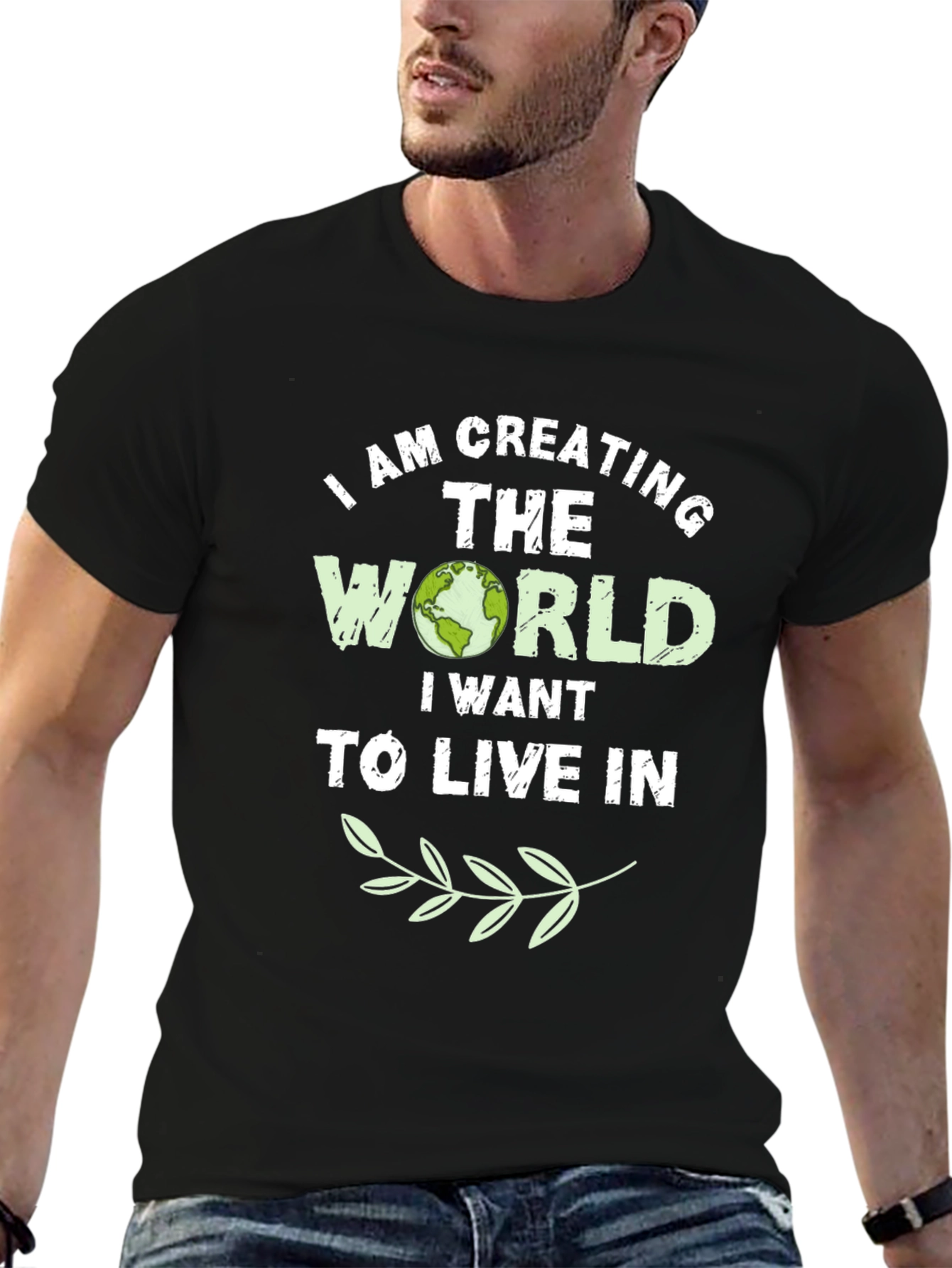 Creating The World T-Shirt Earth Day Tee