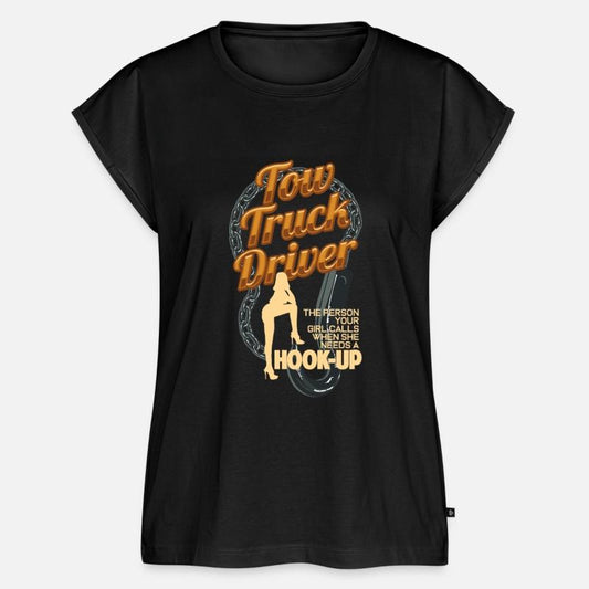 Tow Truck Driver Hook-Up Pun Funny Car Towing