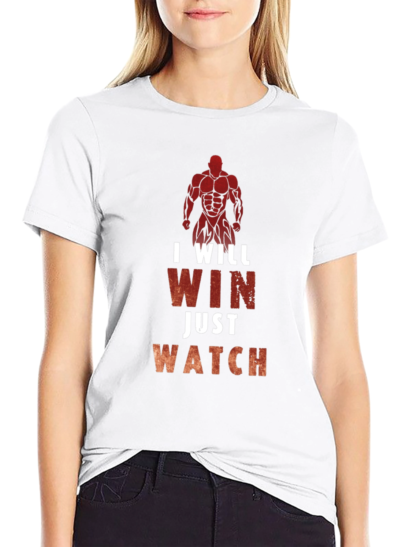 I Will Win Just Watch Mens T-Shirt