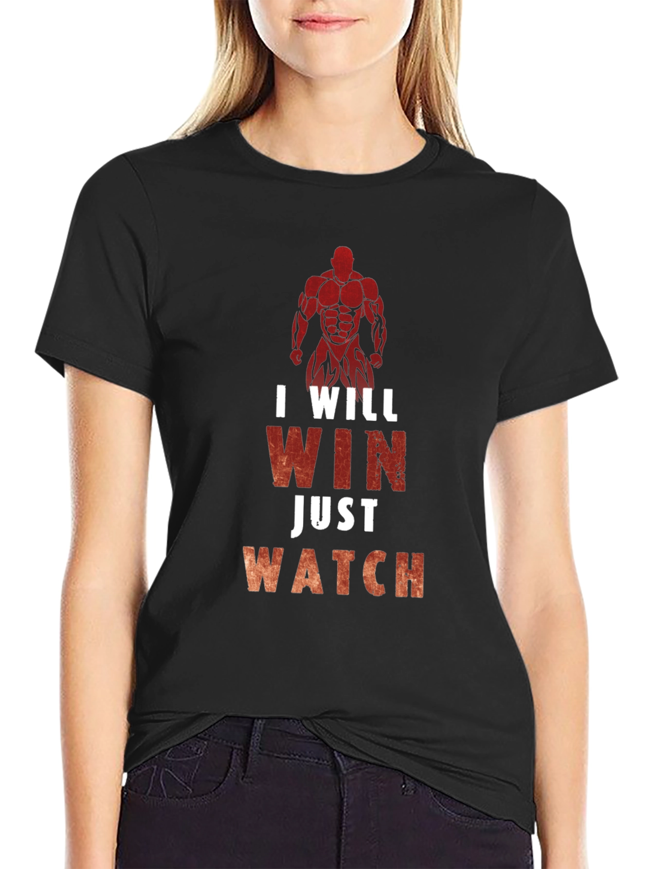 I Will Win Just Watch Mens T-Shirt