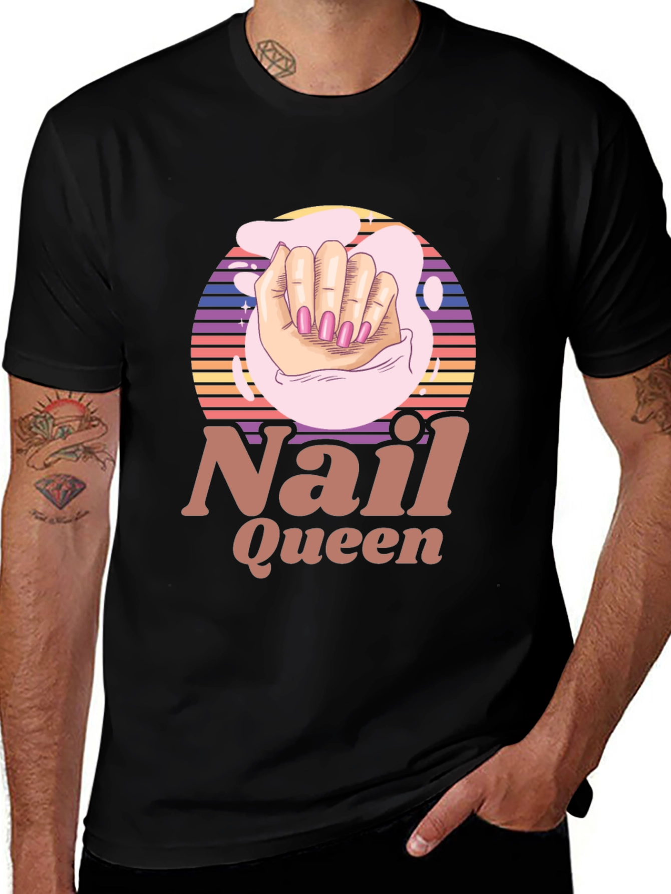 Nail Queen Graphic Tee