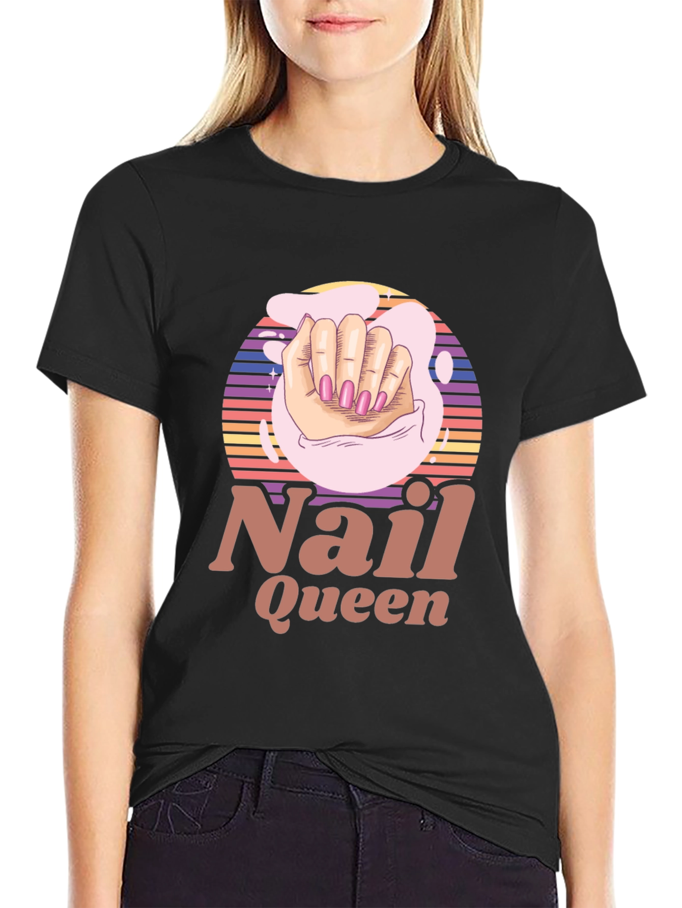 Nail Queen Graphic Tee