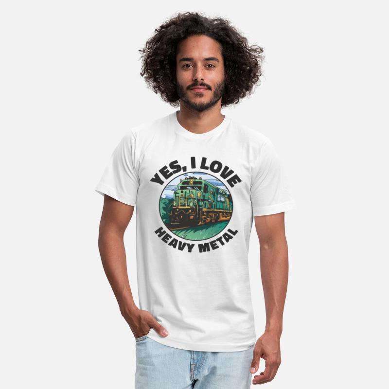 Train Transportation Locomotive Heavy Metal