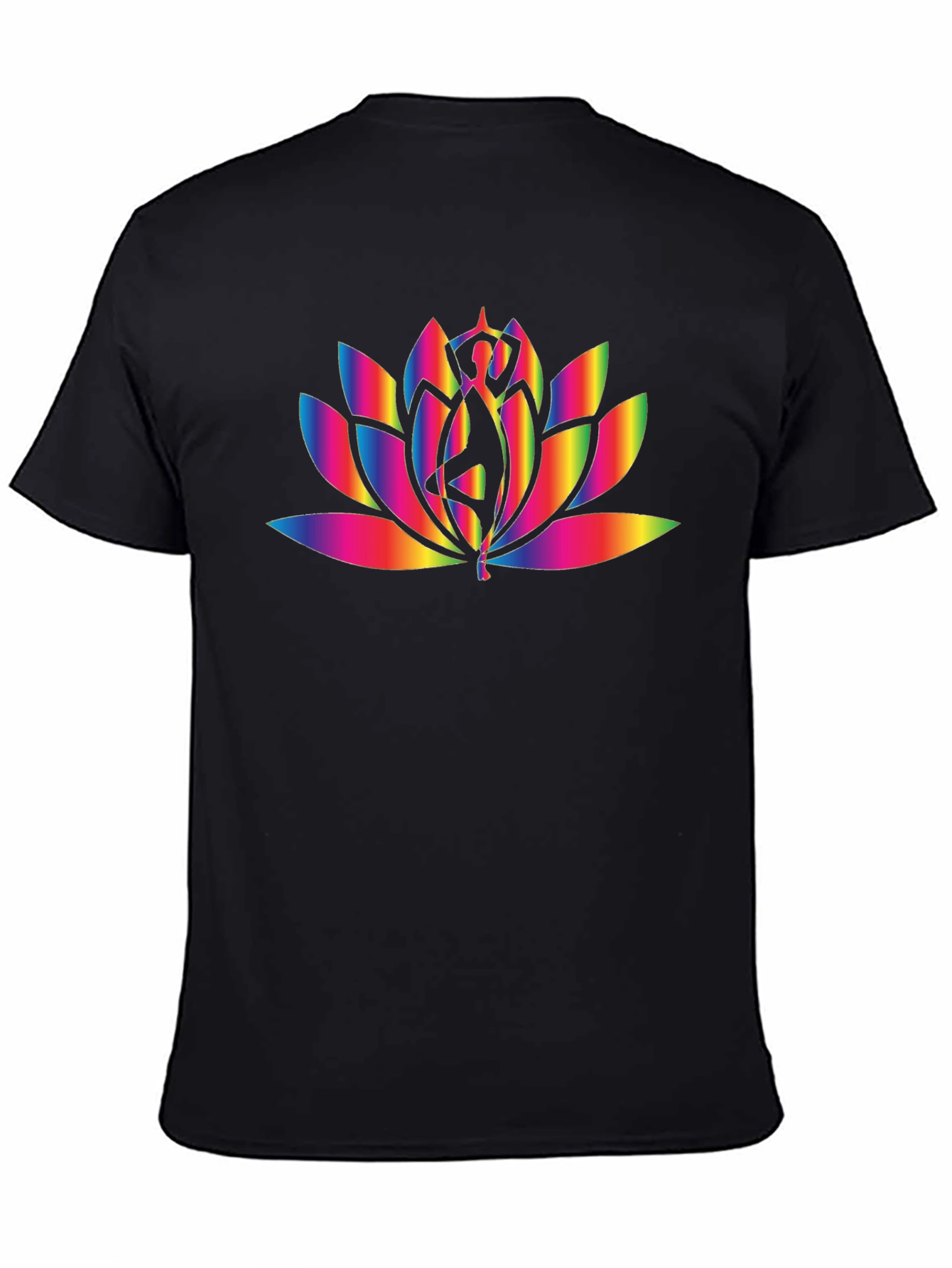 Rainbow Yoga Lotus T-Shirt
