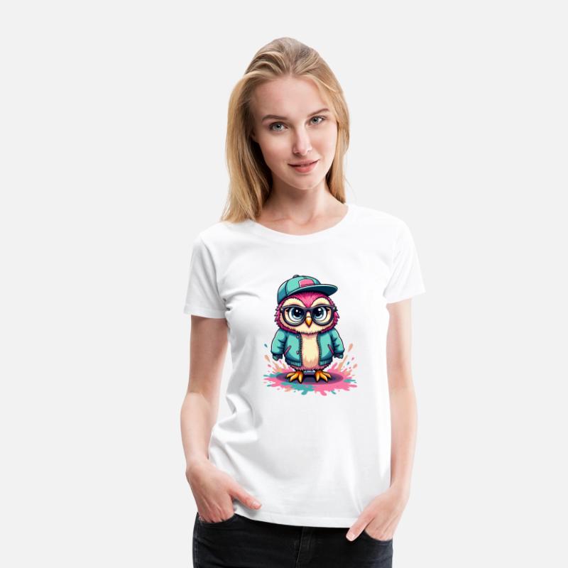 Trendy Owl in Urban Style