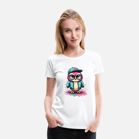 Trendy Owl in Urban Style
