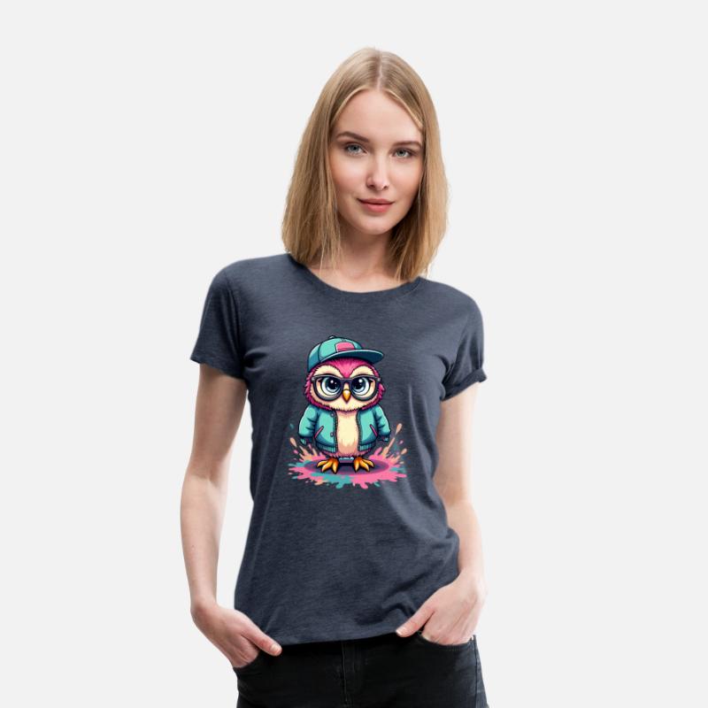 Trendy Owl in Urban Style