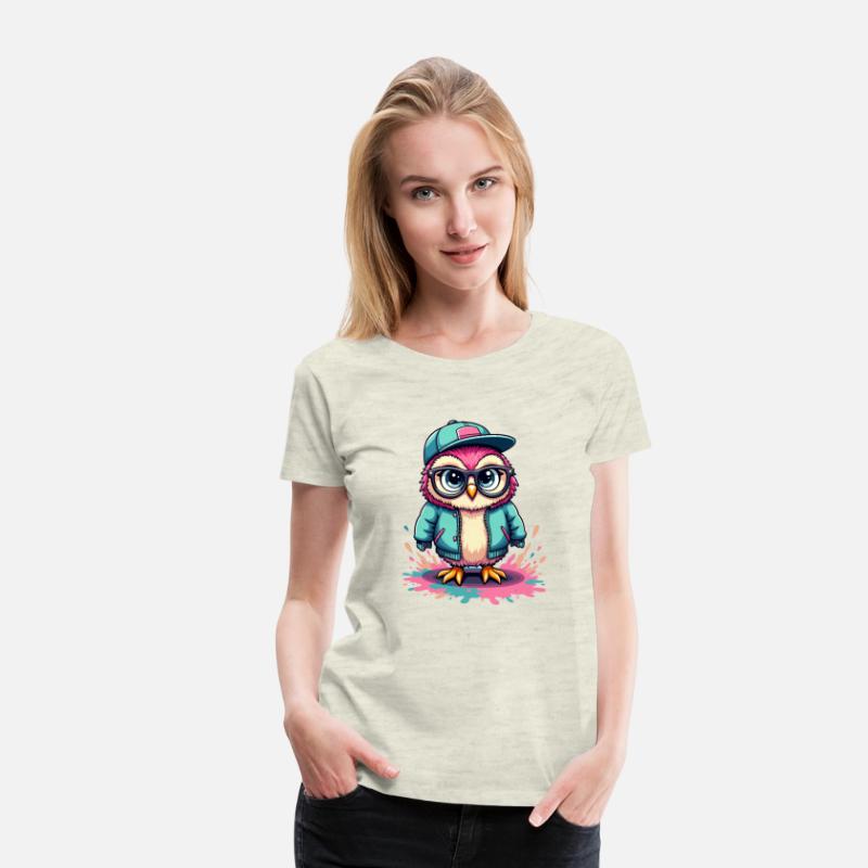 Trendy Owl in Urban Style