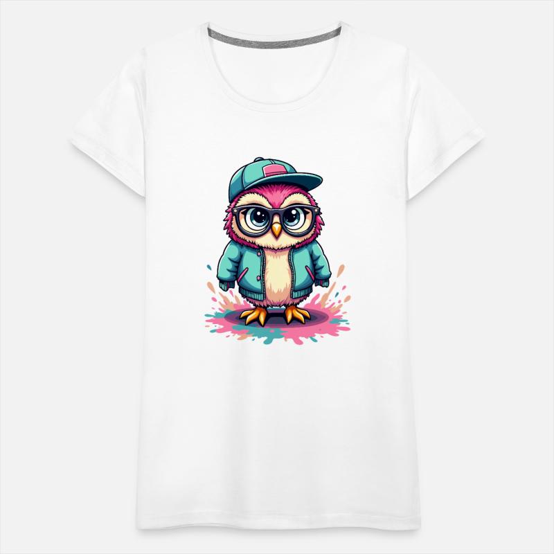 Trendy Owl in Urban Style