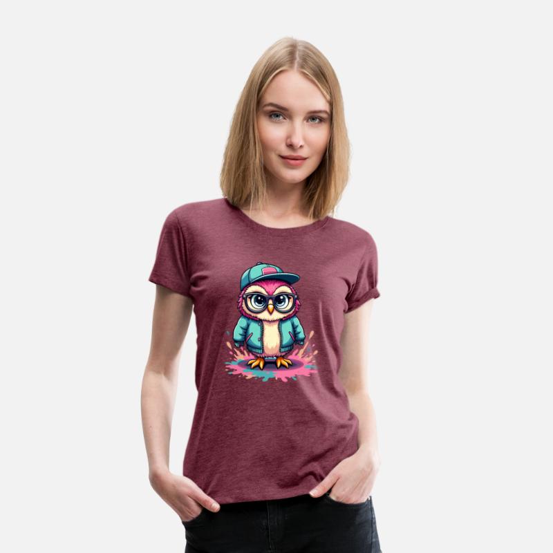 Trendy Owl in Urban Style