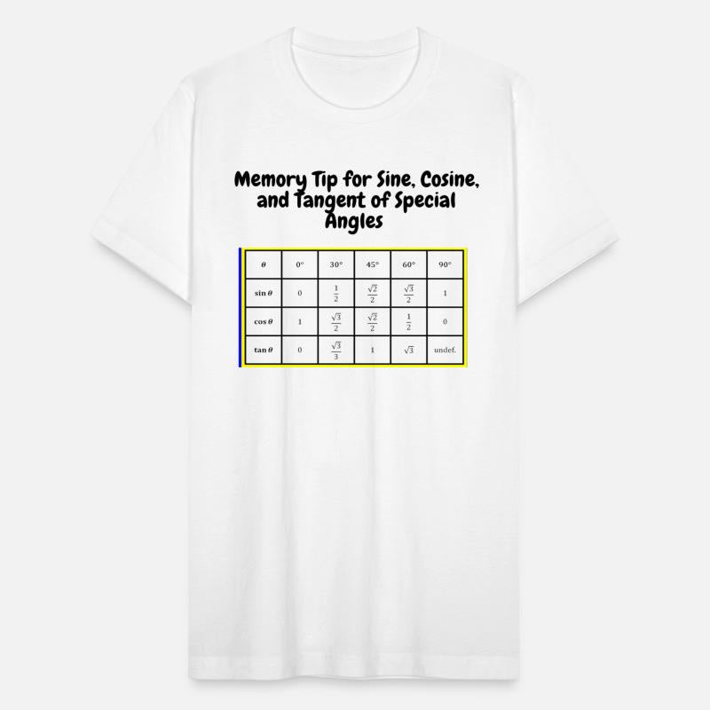 Trigonometry T Shirt Funny Saying Math Teacher