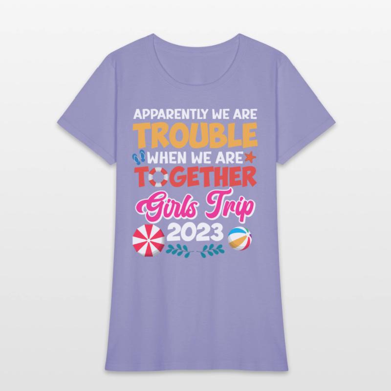 Trouble when together Girls Trip 2023 Spring Break