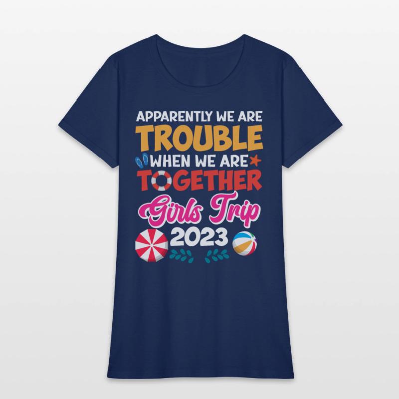 Trouble when together Girls Trip 2023 Spring Break