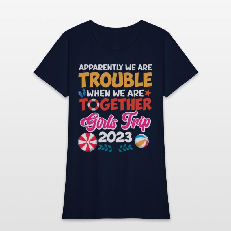 Trouble when together Girls Trip 2023 Spring Break