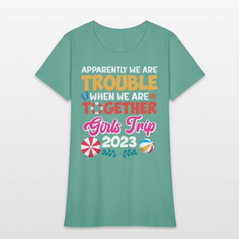 Trouble when together Girls Trip 2023 Spring Break