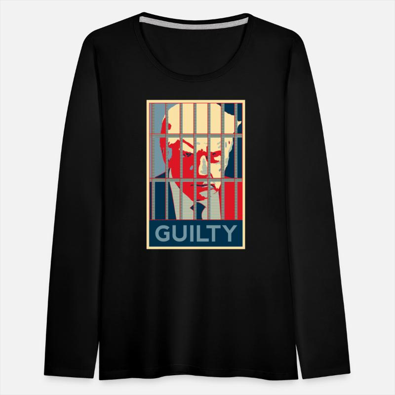 Trump mug shot Guilty Obama HOPE poster style