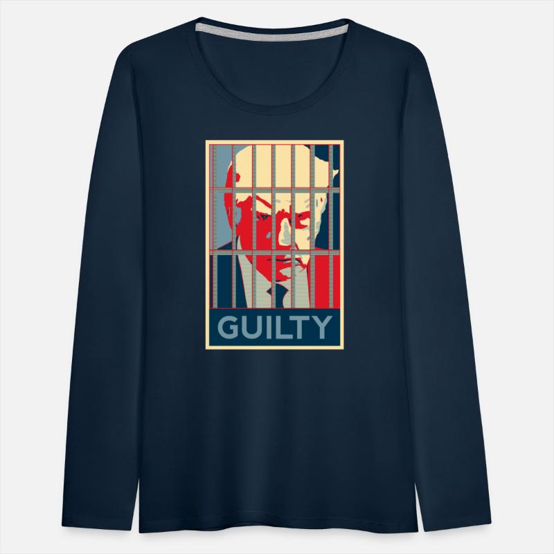 Trump mug shot Guilty Obama HOPE poster style