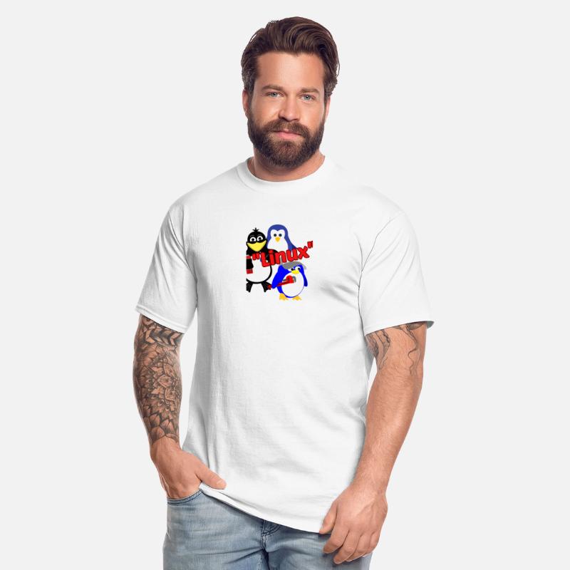 Tux the penguin and slogans