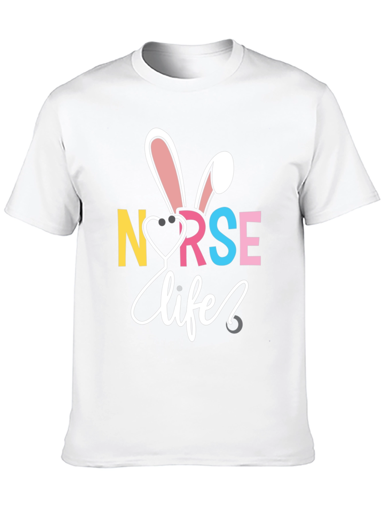 Nurse Life Easter Bunny T-Shirt