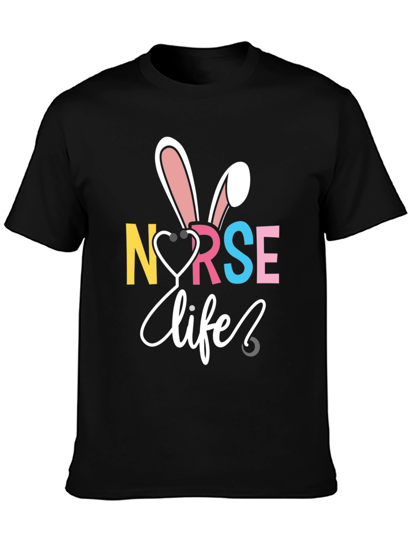 Nurse Life Easter Bunny T-Shirt