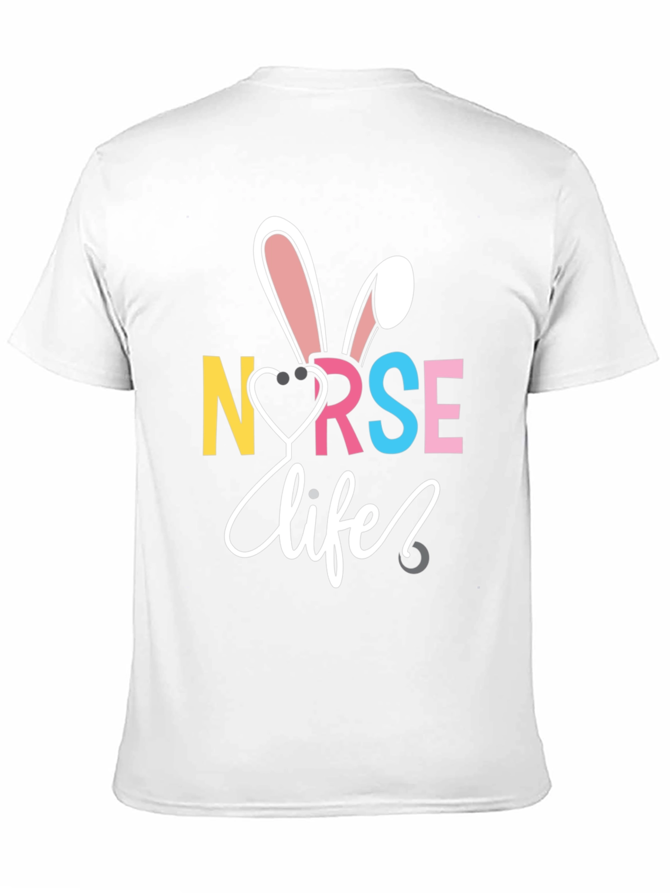 Nurse Life Easter Bunny T-Shirt