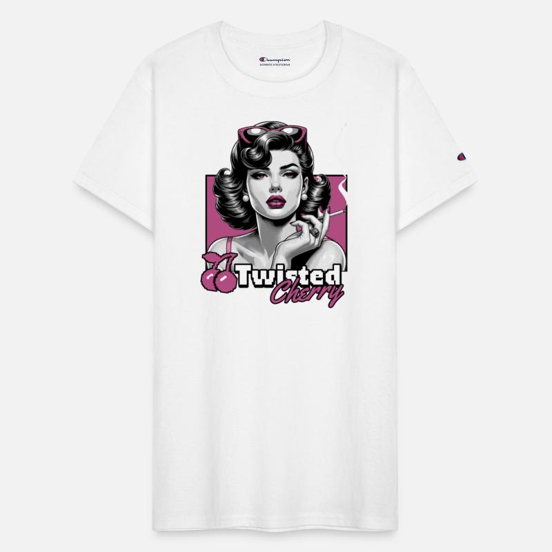 TWISTED CHERRY - Smoking Lady Purple remix (White)