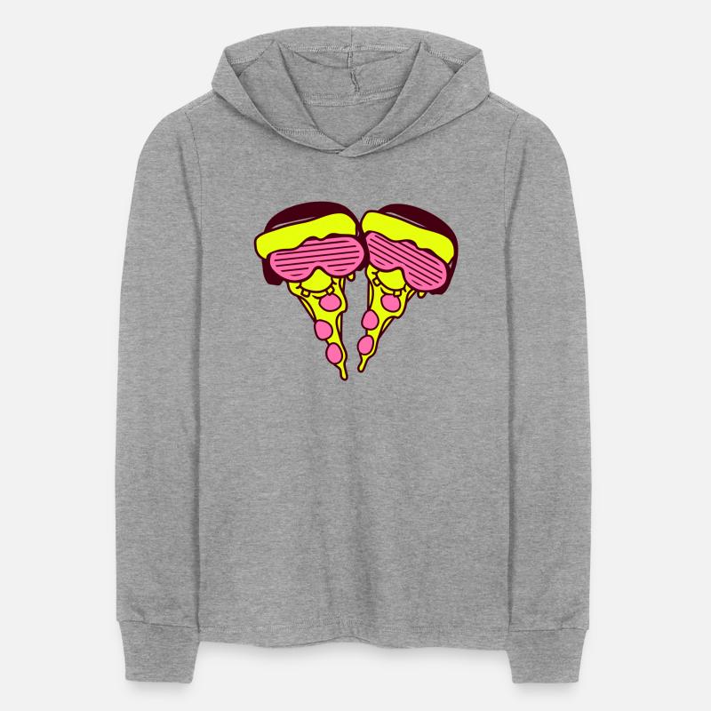 Two DJ Salami Pizza Slices Fast Food 2 Music Party