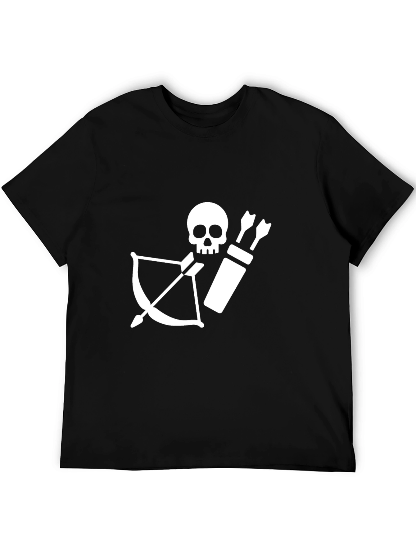 Skull Archer Black T-Shirt