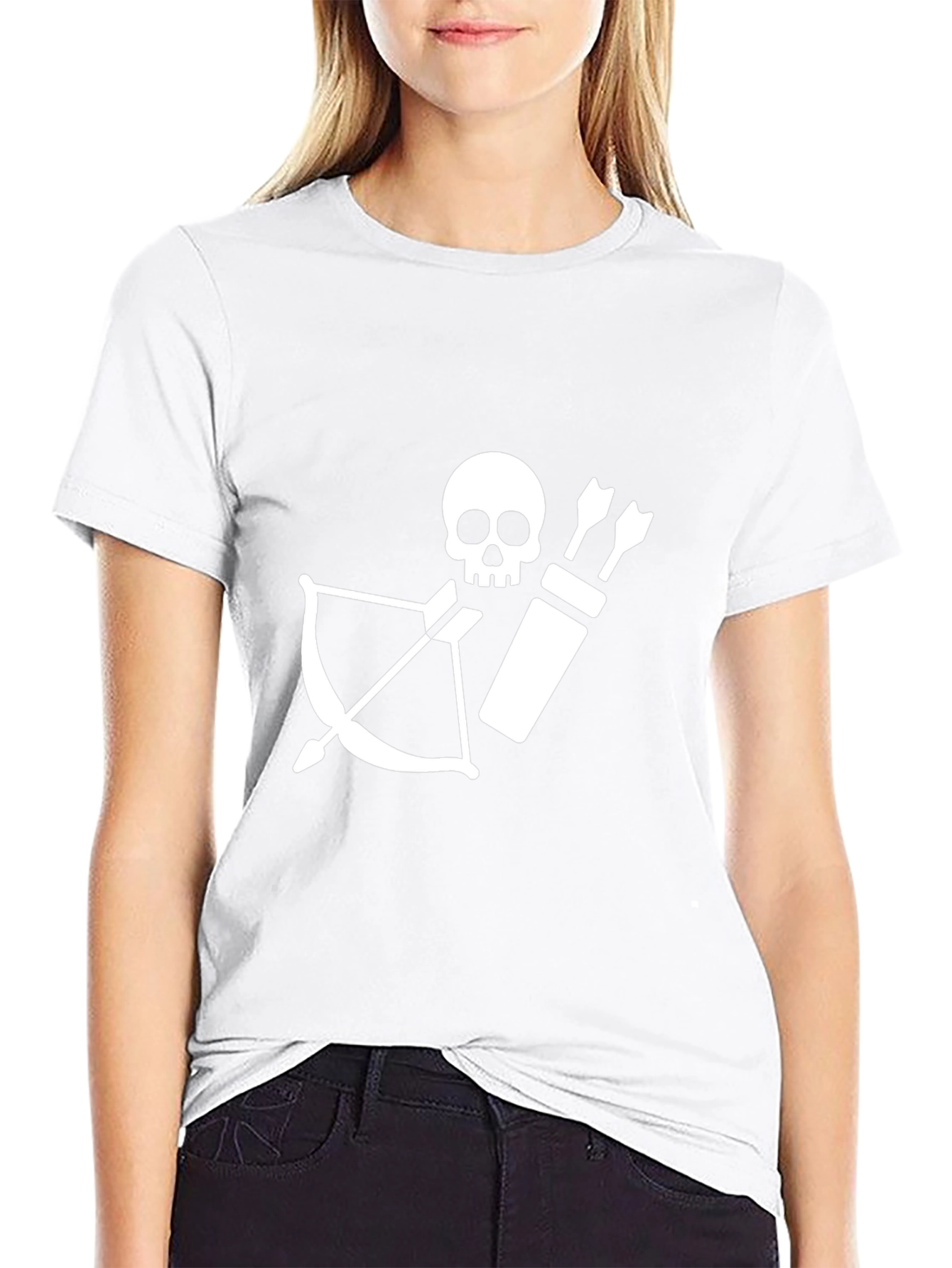 Skull Archer Black T-Shirt