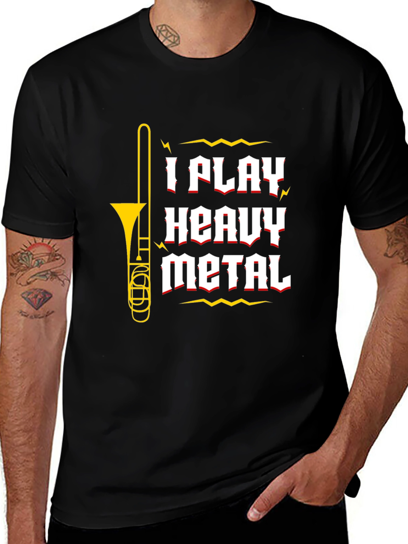 I Play Heavy Metal T-Shirt
