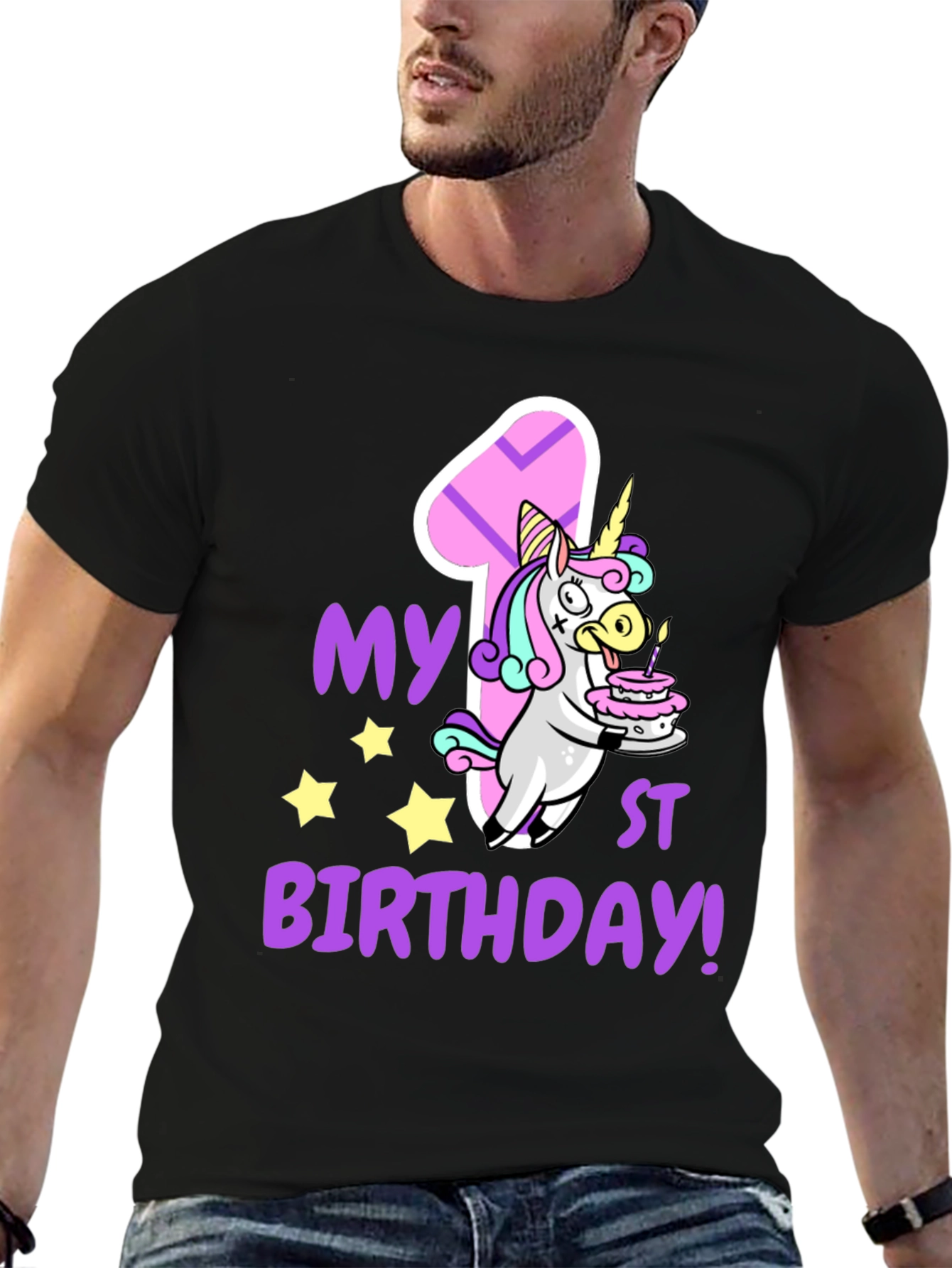 My First Birthday Unicorn T-Shirt