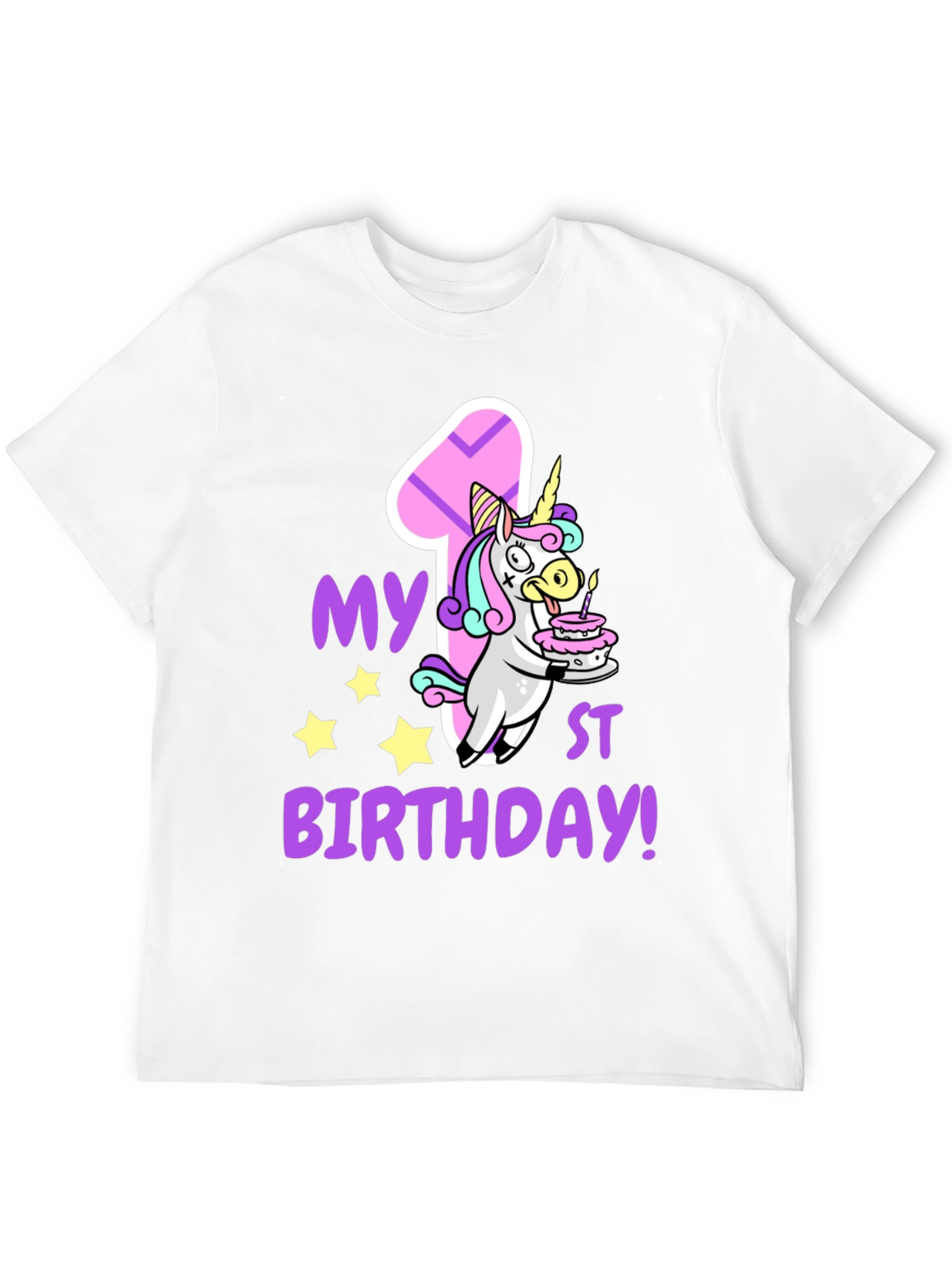 My First Birthday Unicorn T-Shirt