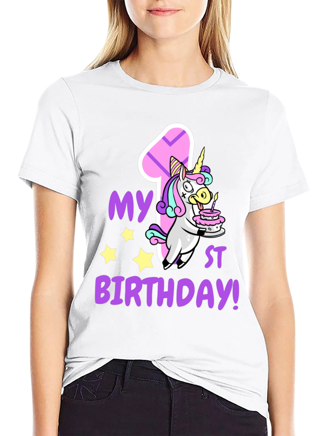 My First Birthday Unicorn T-Shirt