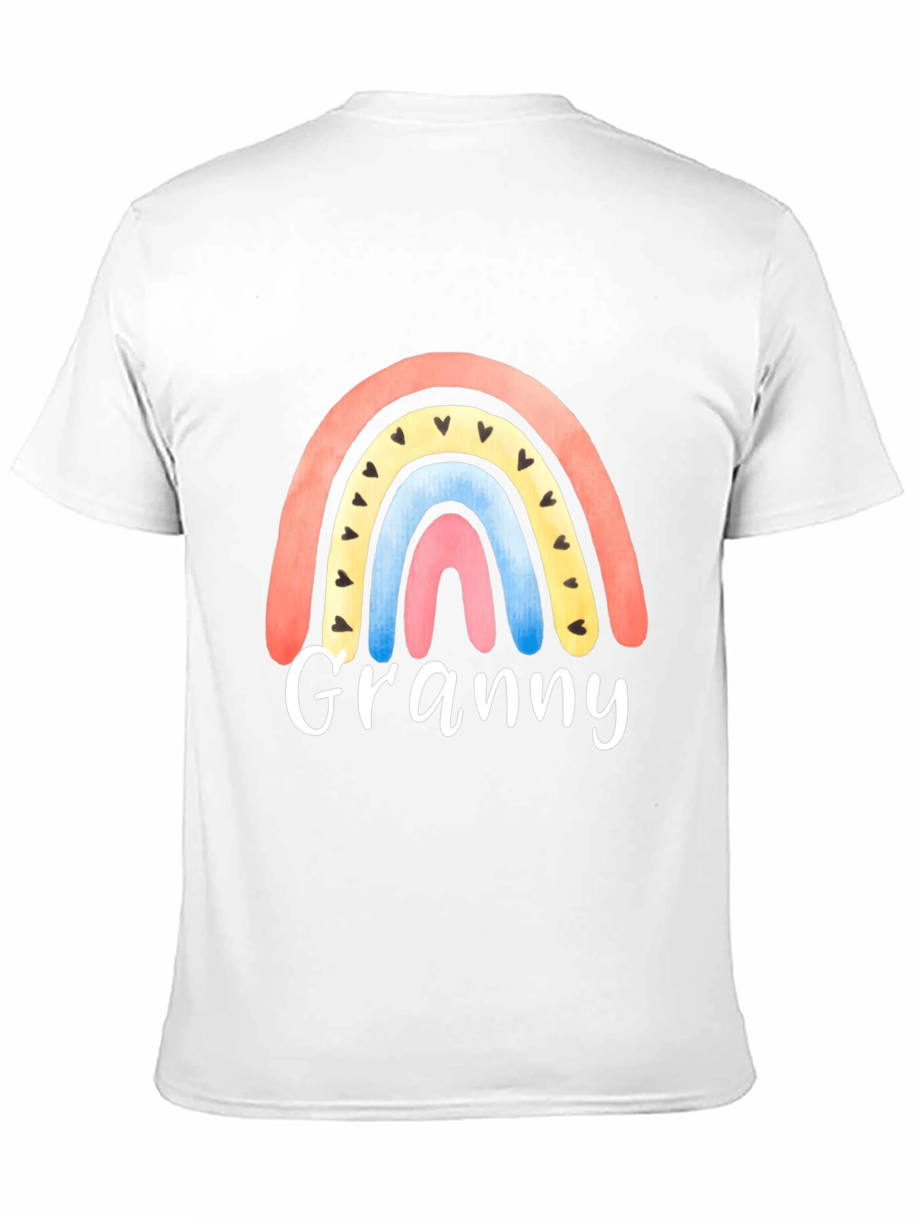 Granny Rainbow T-Shirt - Cute Graphic Tee
