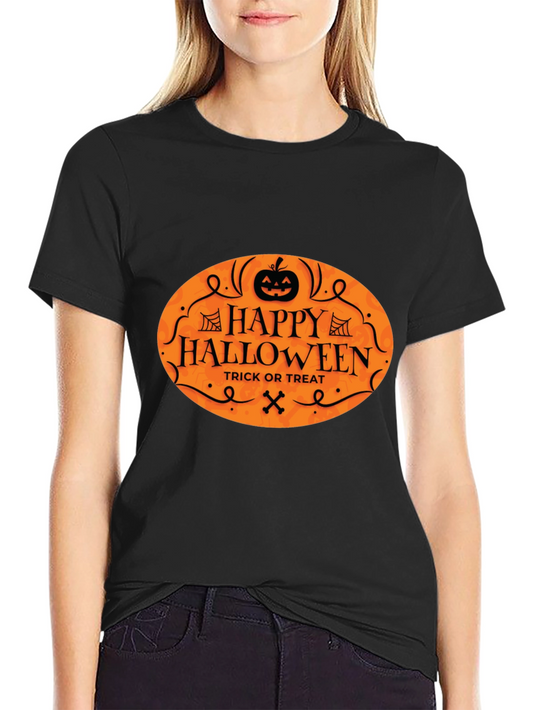 Happy Halloween T-Shirt - Trick or Treat Graphic Tee