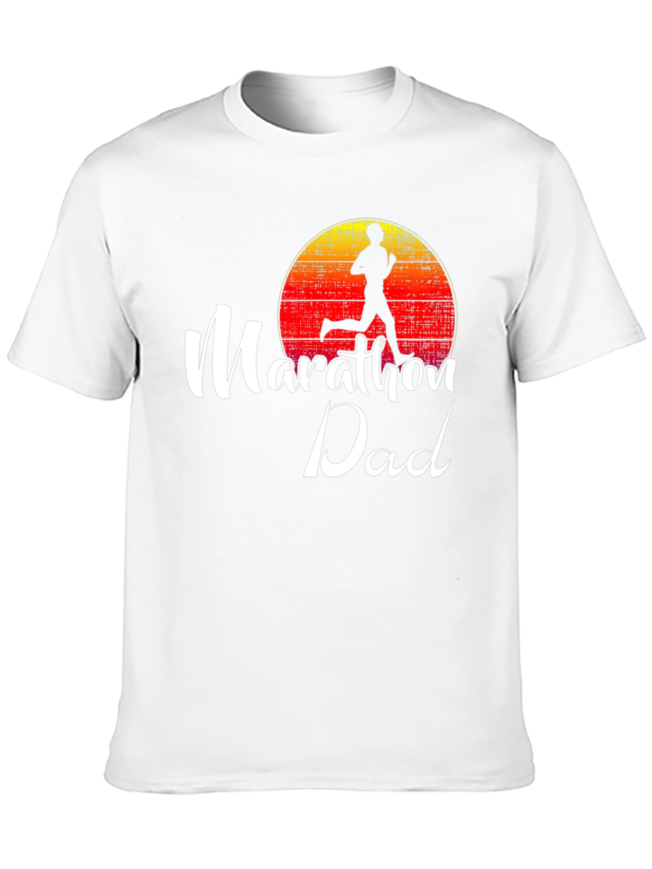 Marathon Dad Graphic Tee Running Shirt
