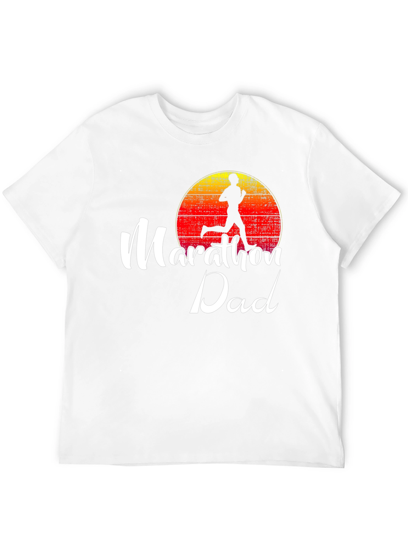 Marathon Dad Graphic Tee Running Shirt