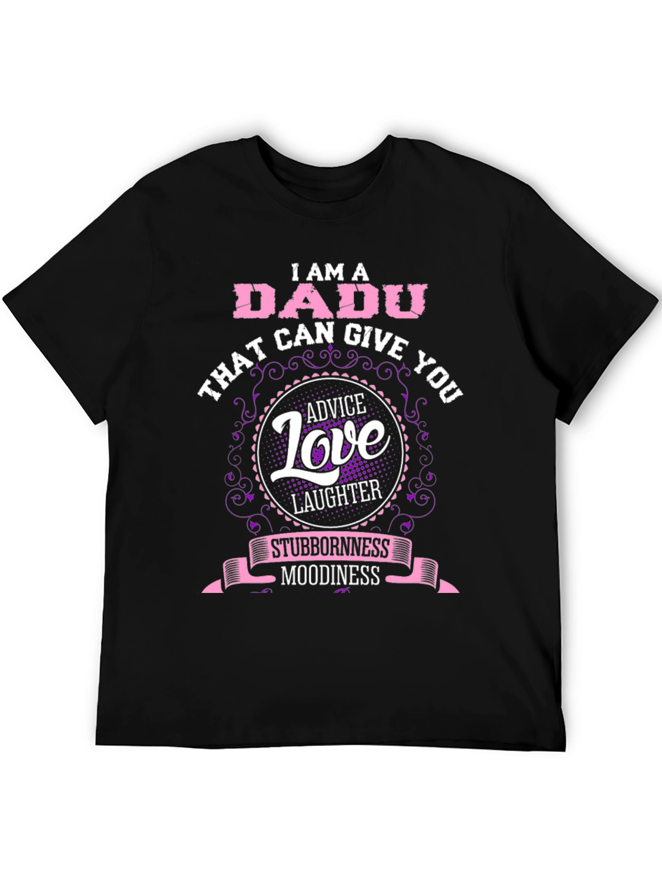 I AM A DADU Funny Graphic Tee