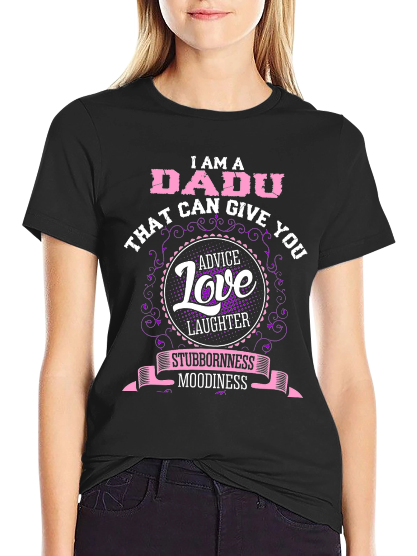 I AM A DADU Funny Graphic Tee