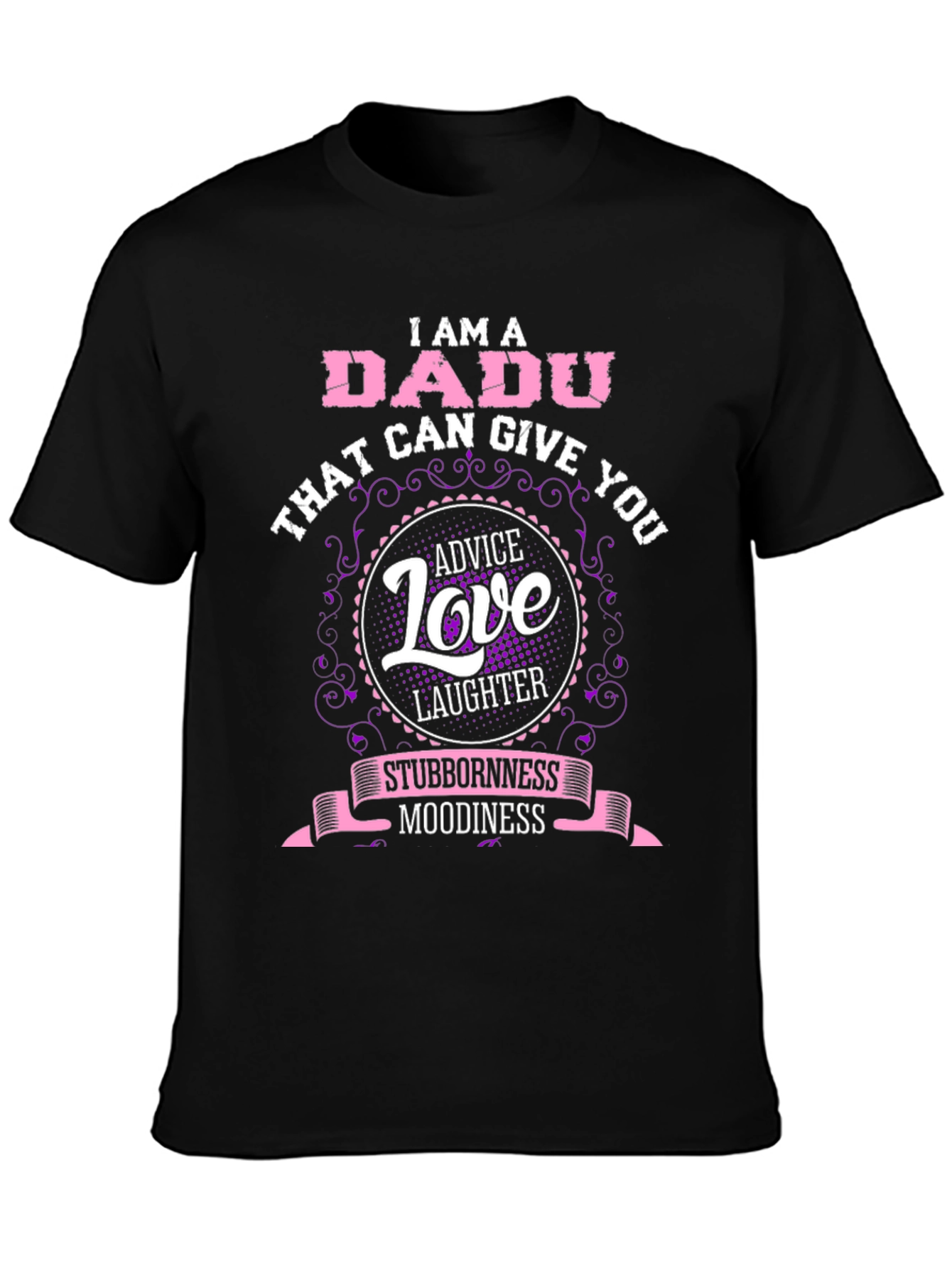 I AM A DADU Funny Graphic Tee