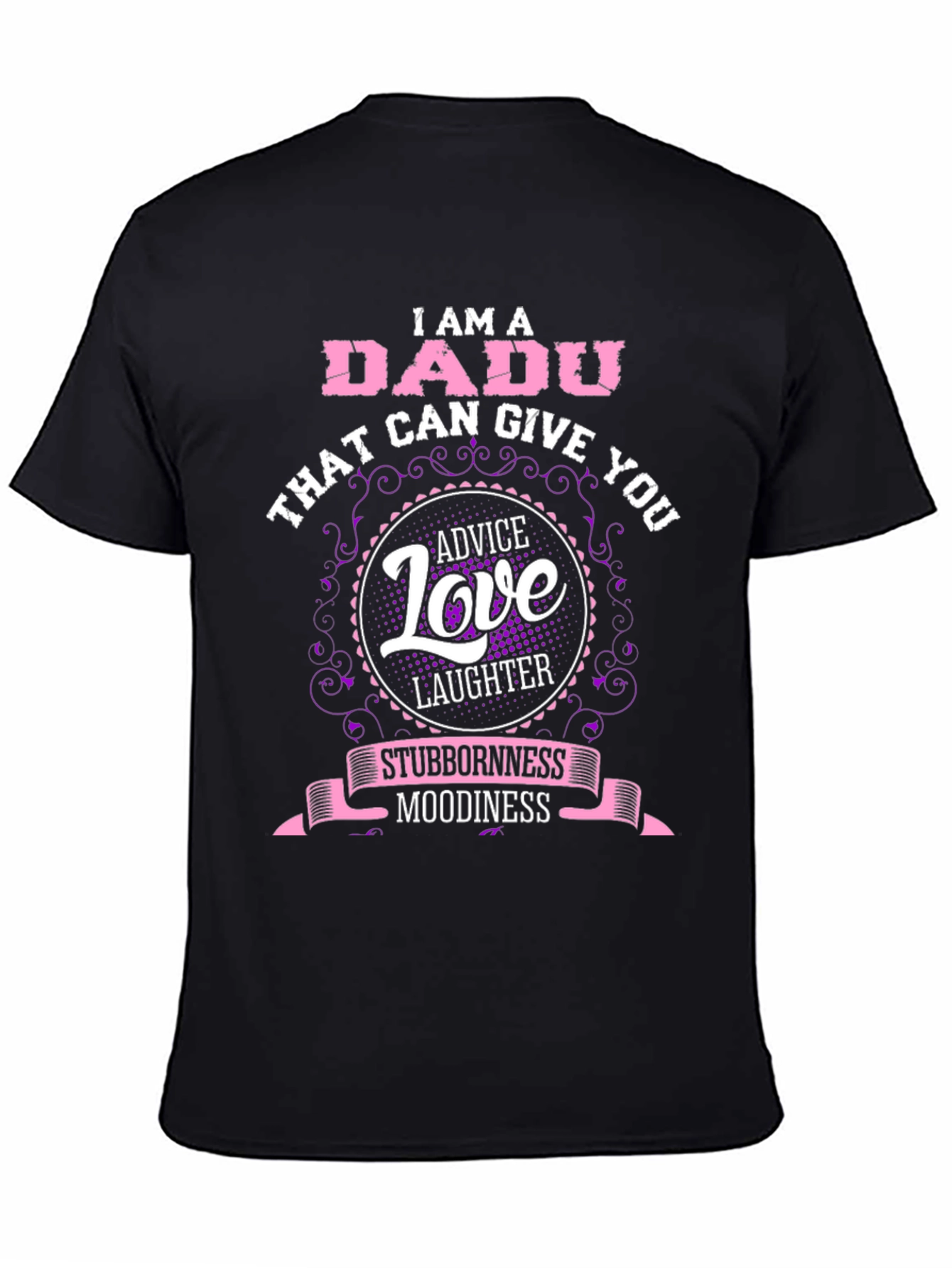 I AM A DADU Funny Graphic Tee