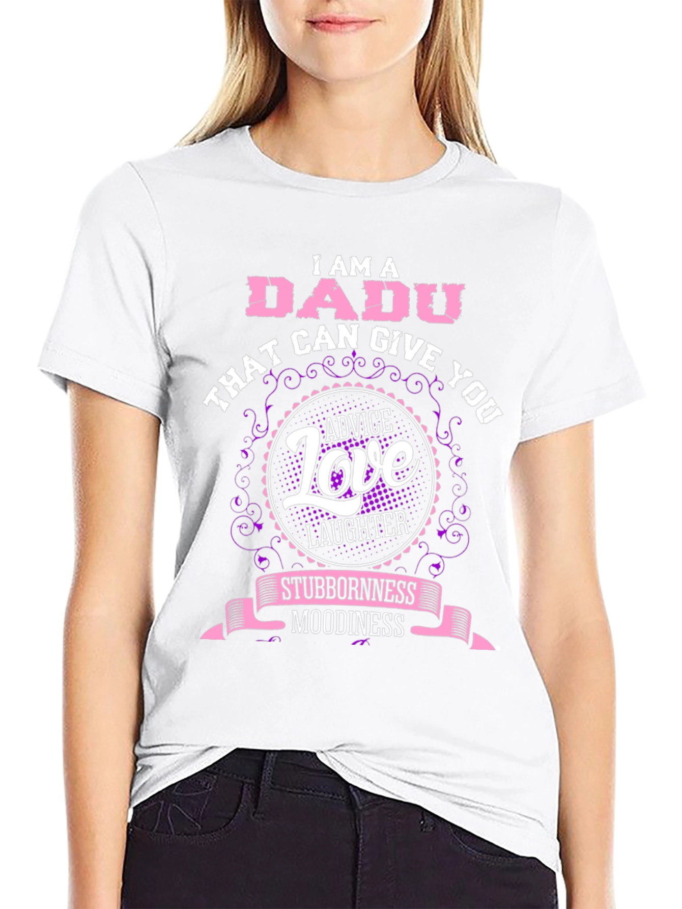 I AM A DADU Funny Graphic Tee