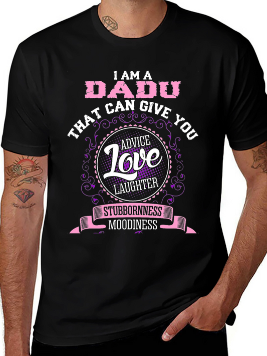 I AM A DADU Funny Graphic Tee