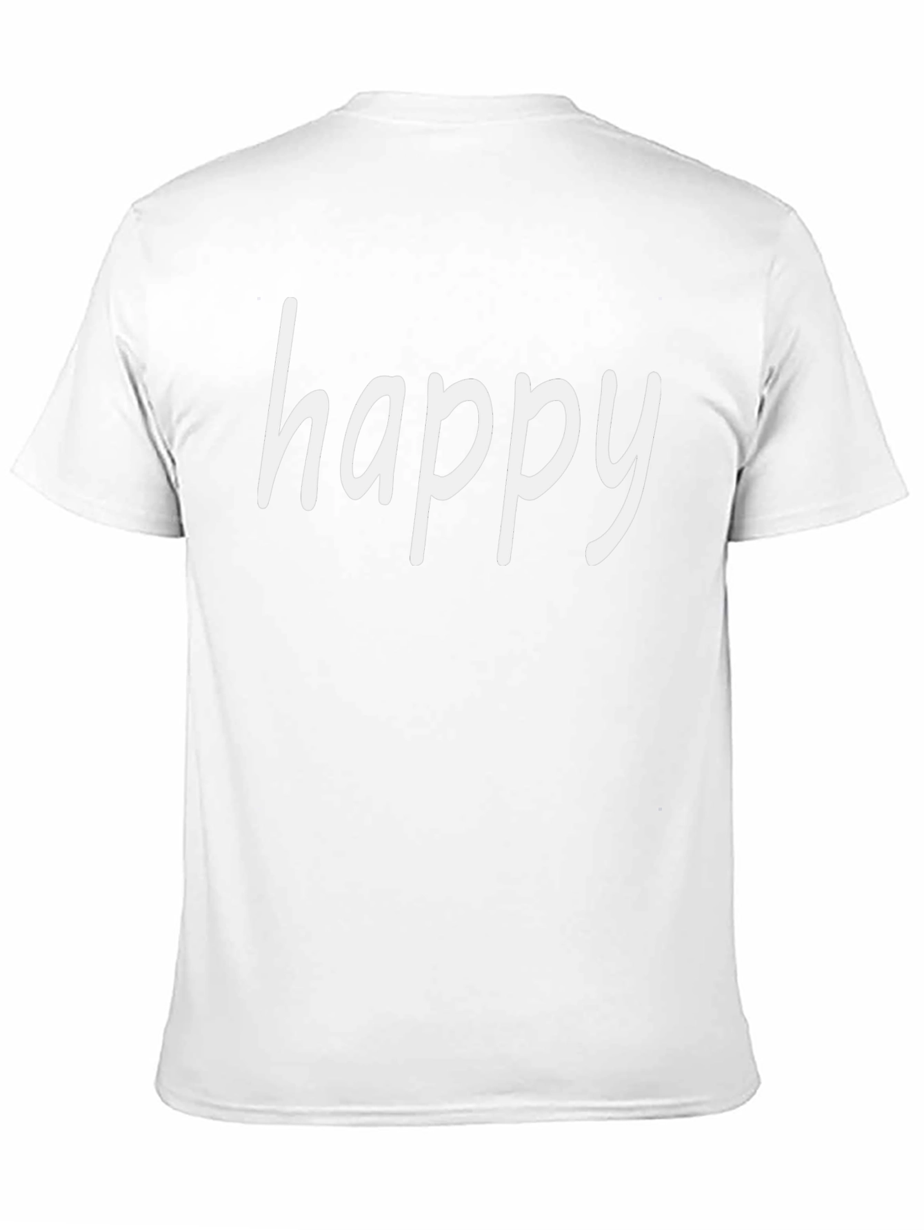 Happy Graphic Tee - Casual Comfort