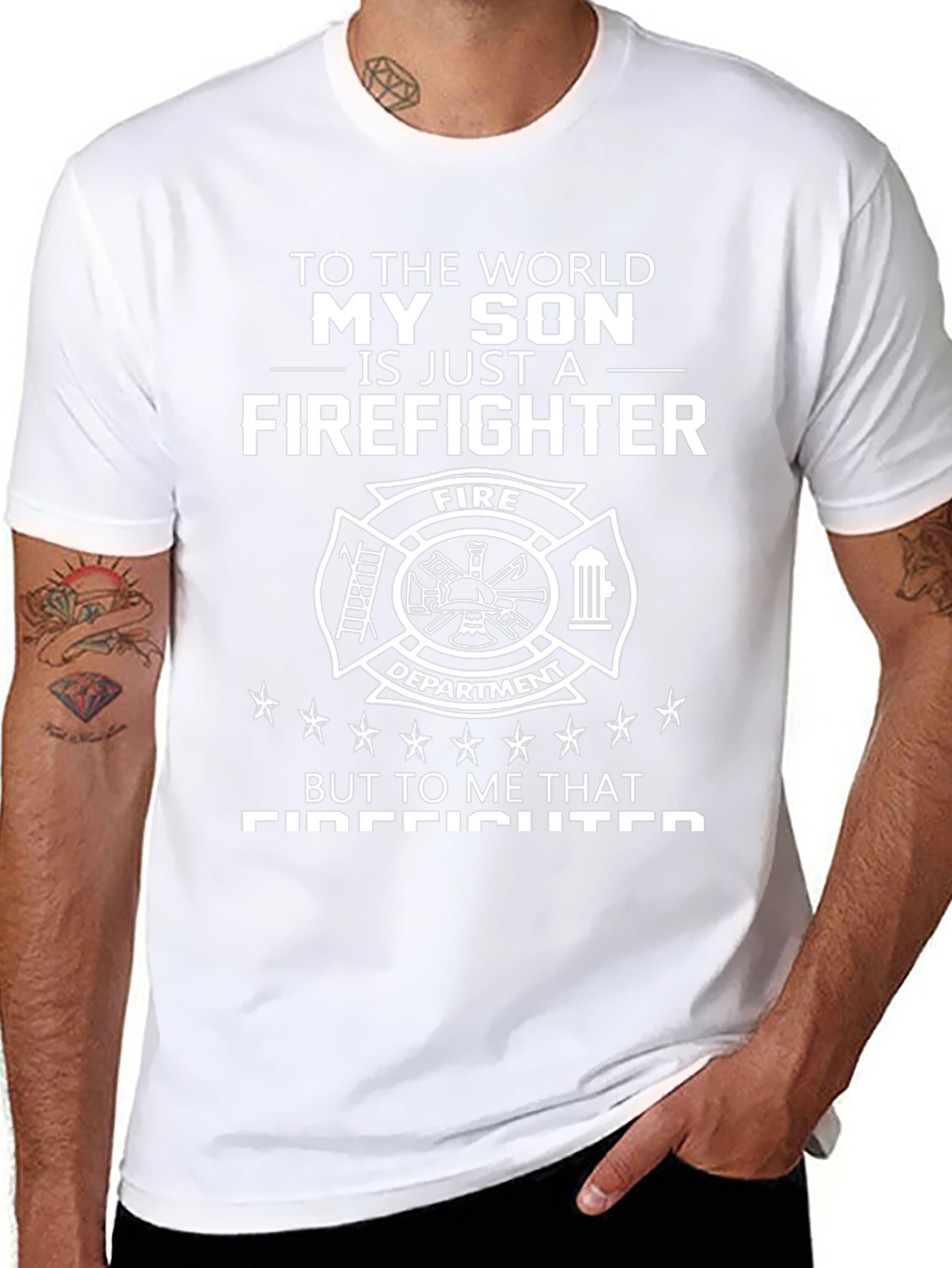 My Son Is A Firefighter T-Shirt