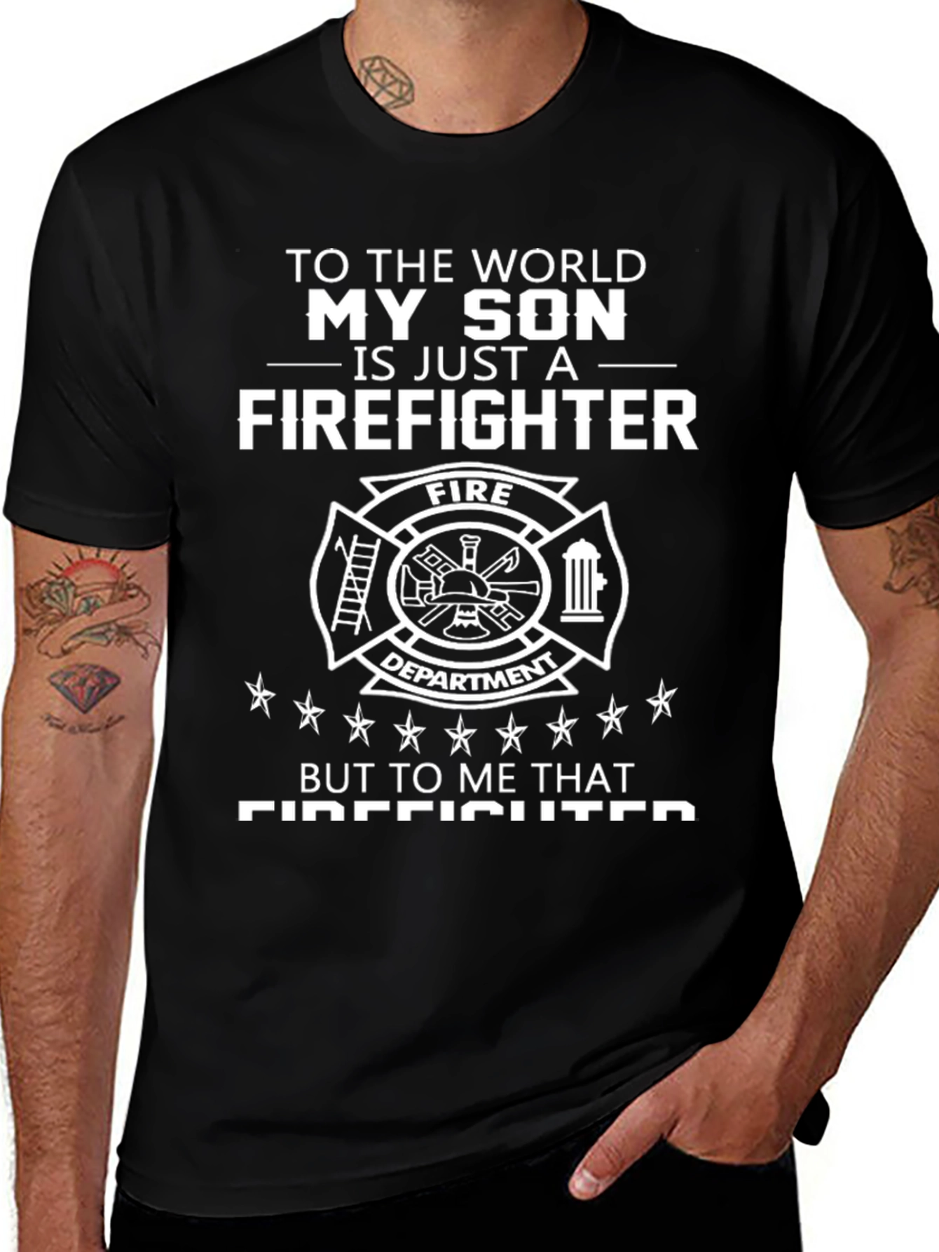 My Son Is A Firefighter T-Shirt