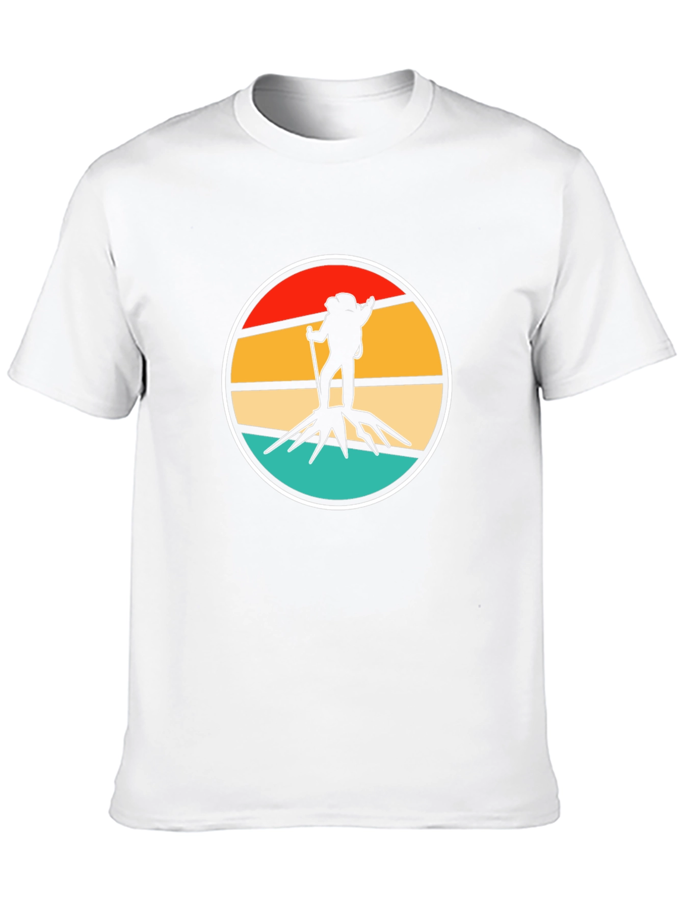 Retro Hiker T-Shirt - Adventure Awaits!